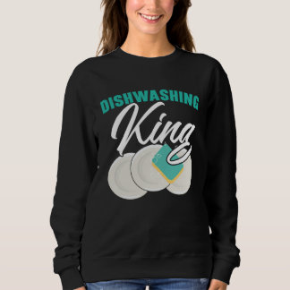 Camiseta Profissão de lava-louças Empregado de restaurante 