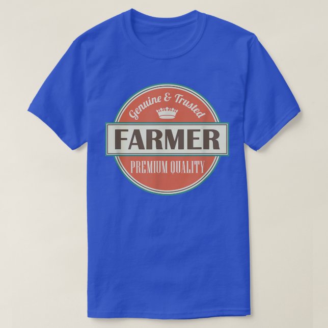 Camiseta Profissão De Presente Do Agricultor (Frente do Design)