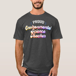 Camiseta Profissão de Professores de Ciência Ambiental Orgu