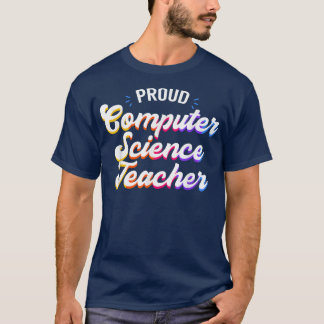 Camiseta Profissão de Professores de Ciência da Computação 
