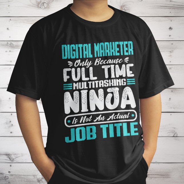 Camiseta Profissão de Título de Emprego de Profissional de  (Criador carregado)