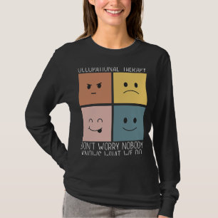 Camiseta Profissão De Trabalho Em Terapia Ocupacional