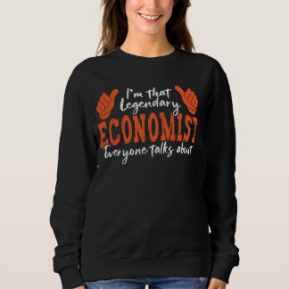 Camiseta Profissão Engraçada Cita Legendário Economista