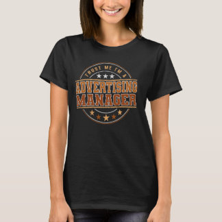 Camiseta Profissão Engraçada Citação De Um Gerente De Publi