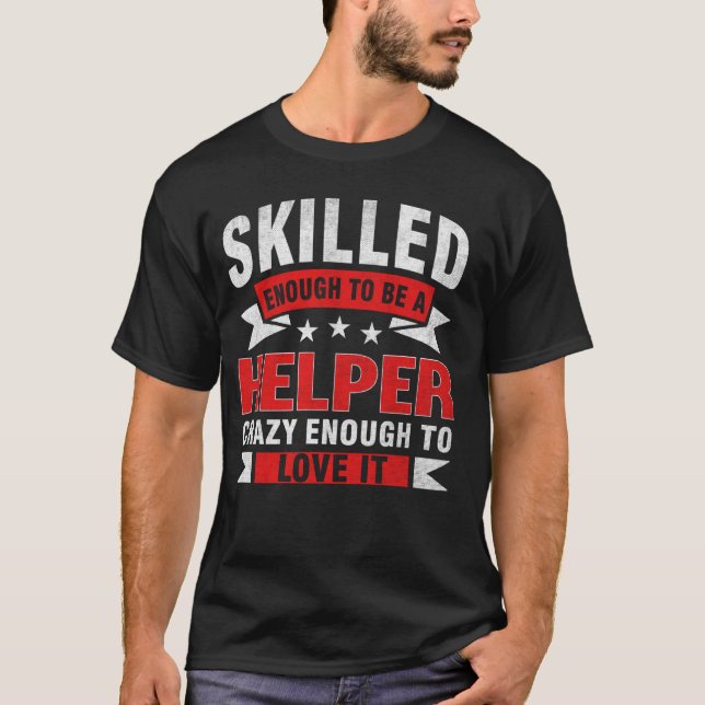 Camiseta Profissão Engraçada Cotação Com Capacitação (Frente)