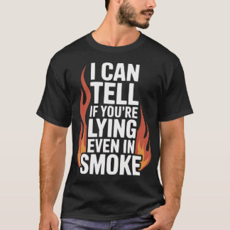 Camiseta Profissão Investigador de Incêndio Prevenção de In