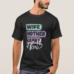 Camiseta Profissão mãe heroína mãe ama babá