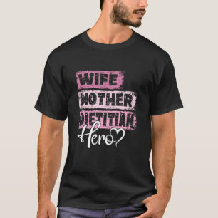 Camiseta Profissão, mãe-heroína, mãe Dietiética