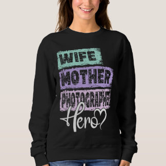 Camiseta Profissão mãe heroína mãe Fotógrafa 1