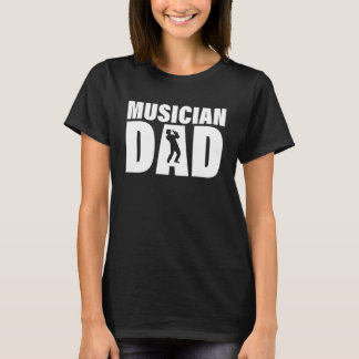 Camiseta Profissão Para Pais Musicais Masculinos
