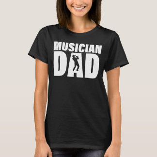 Camiseta Profissão Para Pais Musicais Masculinos