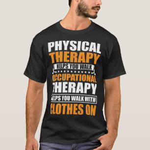 Camiseta Profissão Profissional De Terapêutica Profissional