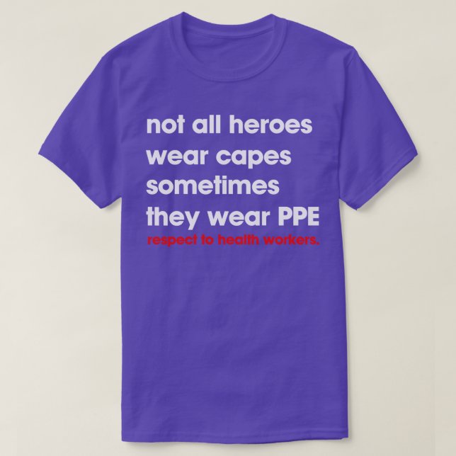 Camiseta profissionais da saúde (Frente do Design)