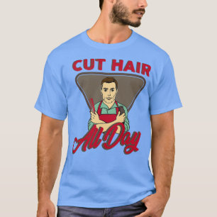 Camiseta Profissionais de cabeleireiro todos os dias