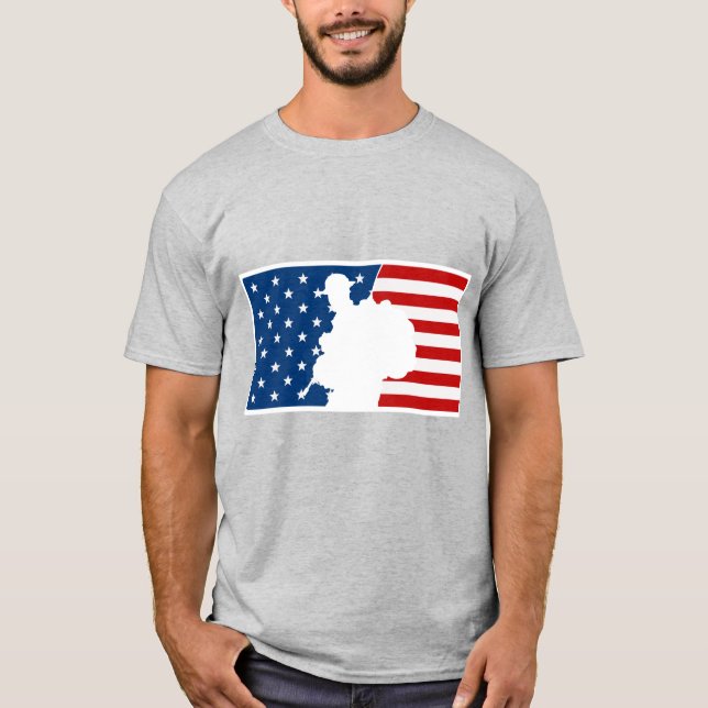 Camiseta Profissionais militares 2 (Frente)