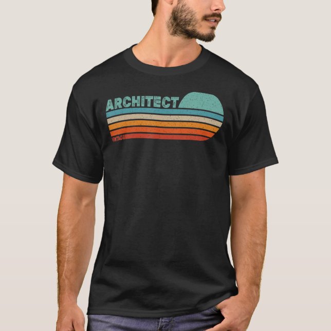 Camiseta Profissional de Posição do ARCHITECT Empregado (Frente)