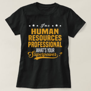 Camiseta Profissional de Recursos Humanos