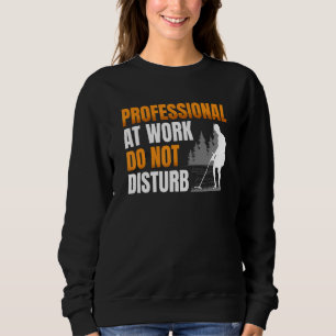 Camiseta Profissional no trabalho não perturba um Metal de