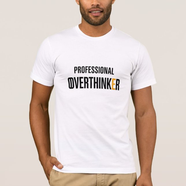 Camiseta Profissional sobre pensador (Frente)