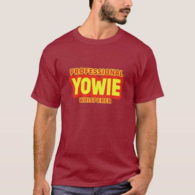 Camiseta Profissional Sussurrador de Yowie (Frente)