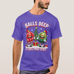 Camiseta Profundamente no Espírito Natalino Enfeite Diverti