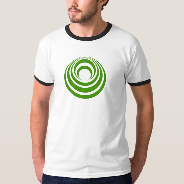 Camiseta profundidade cinética effect_1 (Frente)