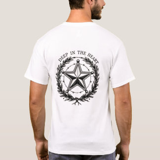Camiseta Profundo na Lei do Coração do Texas