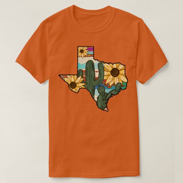 Camiseta Profundo no coração do Texas (Frente do Design)