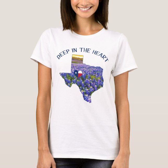 Camiseta Profundo no Coração do Texas (Frente)