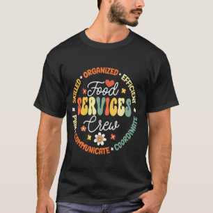 Camiseta Programa Auxiliar na Escola da Equipe da Tripulaçã