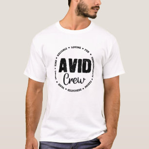 Camiseta Programa AVID da Equipe — Educador — Apreciaç