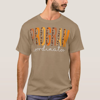 Camiseta Programa Coordenador de Leopardo Queda Amantes de 