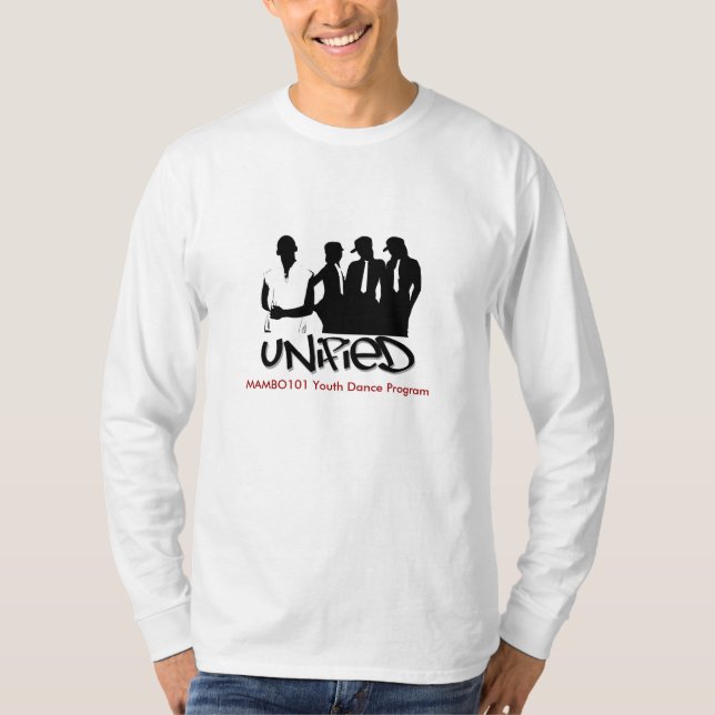 Camiseta Programa da dança da juventude Mambo101 (Frente)