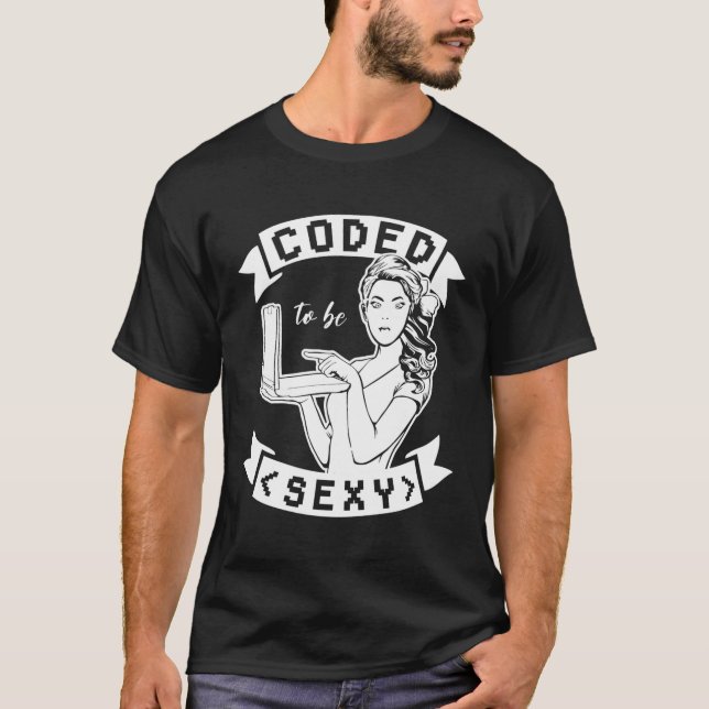 Camiseta Programa de Engenheiro de software de programação  (Frente)