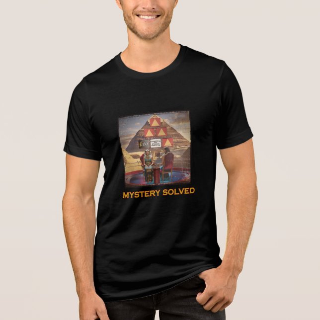 Camiseta Programa de Pirâmide Egípcia (Frente)