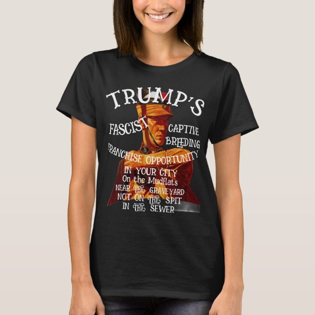 Camiseta Programa de Reprodução de Esposas Submissas de Tru (Frente)