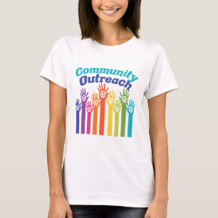 Camiseta Programa de Serviços de Sensibilização da Comunida