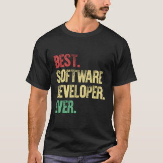 Camiseta Programa de software do coder do Engenheiro para d