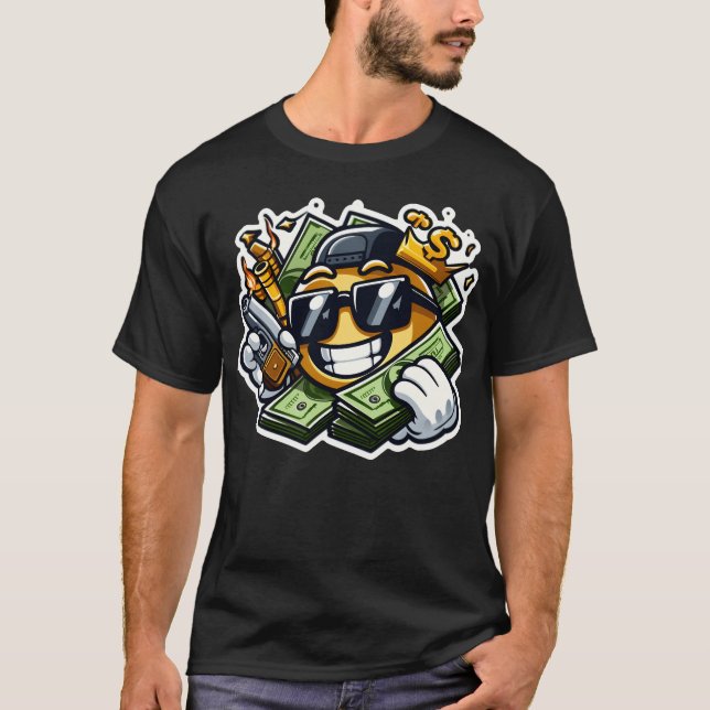 Camiseta Programa Dinheiro Importa Mostre-me a garota Green (Frente)