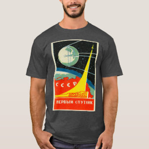 Camiseta Programa Espacial CCRP da União Soviética - URSS