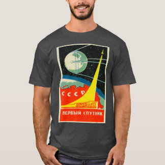 Camiseta Programa Espacial CCRP da União Soviética - URSS -