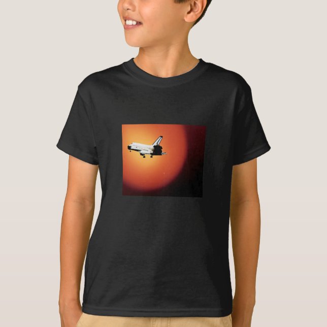 Camiseta Programa final do vaivém espacial da NASA do vôo (Frente)