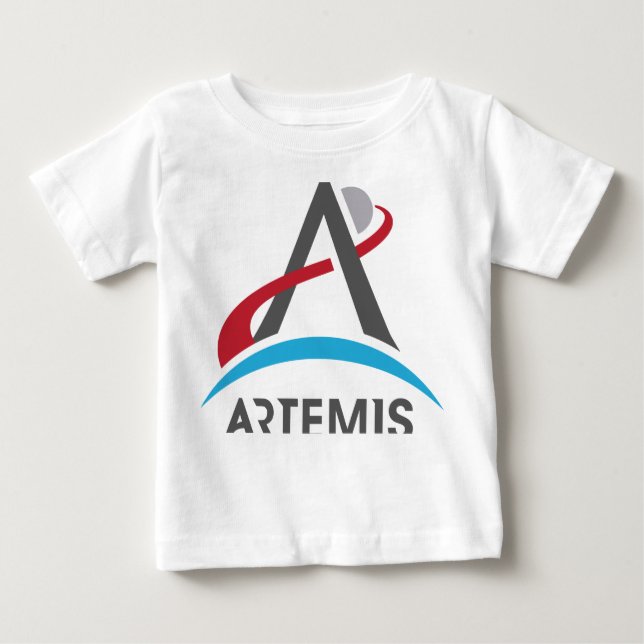 Camiseta Programa NASA Artemis Logotipo Mars 2024 Astronaut (Frente)