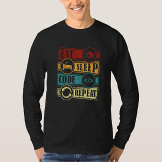 Camiseta Programação Ciência da Computação Programador Come
