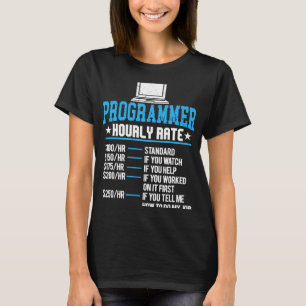 Camiseta Programação Codificação de Especialistas em Comput