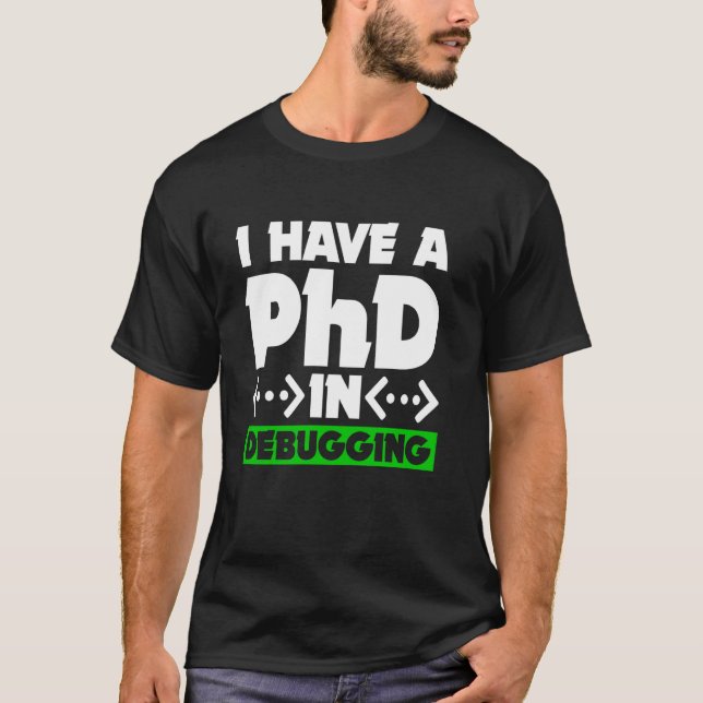 Camiseta Programação de código Nerd de computador Engenheir (Frente)