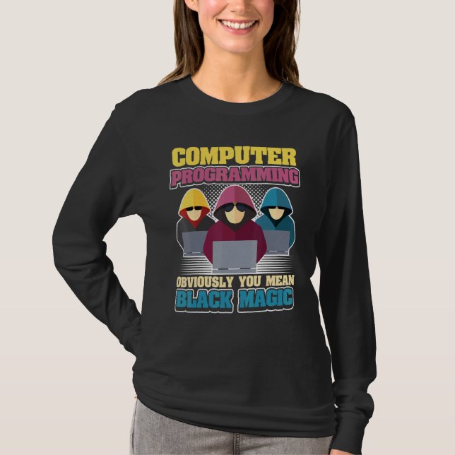 Camiseta Programação de computador (Frente)