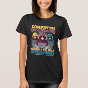 Camiseta Programação de computador