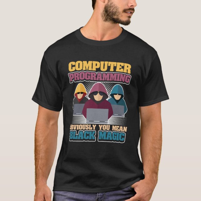 Camiseta Programação de computador (Frente)