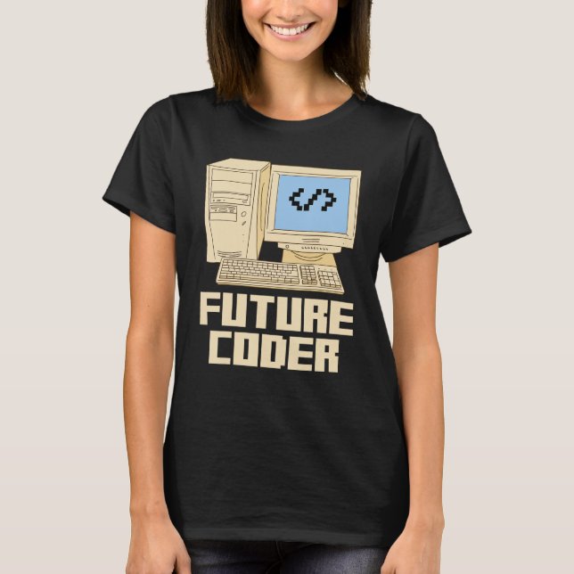 Camiseta Programação de computador Programador Estudante Fu (Frente)